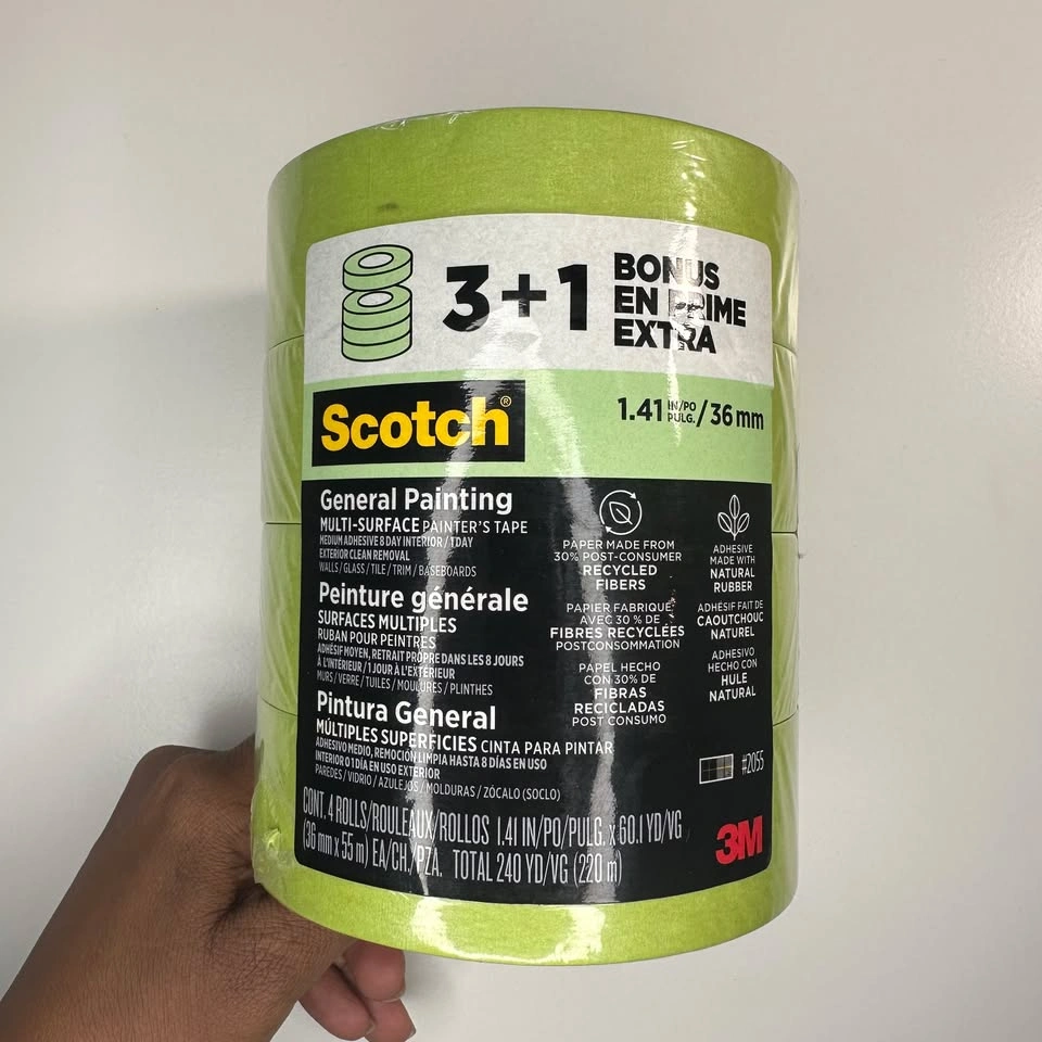 Scotch Painters Tape - 4 Rolls - Brand New - photo 2