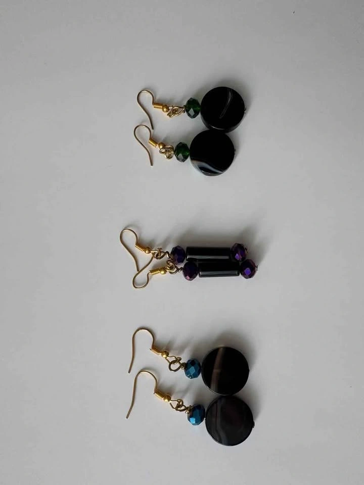 $3 for any 3 gemstone earrings - photo 3
