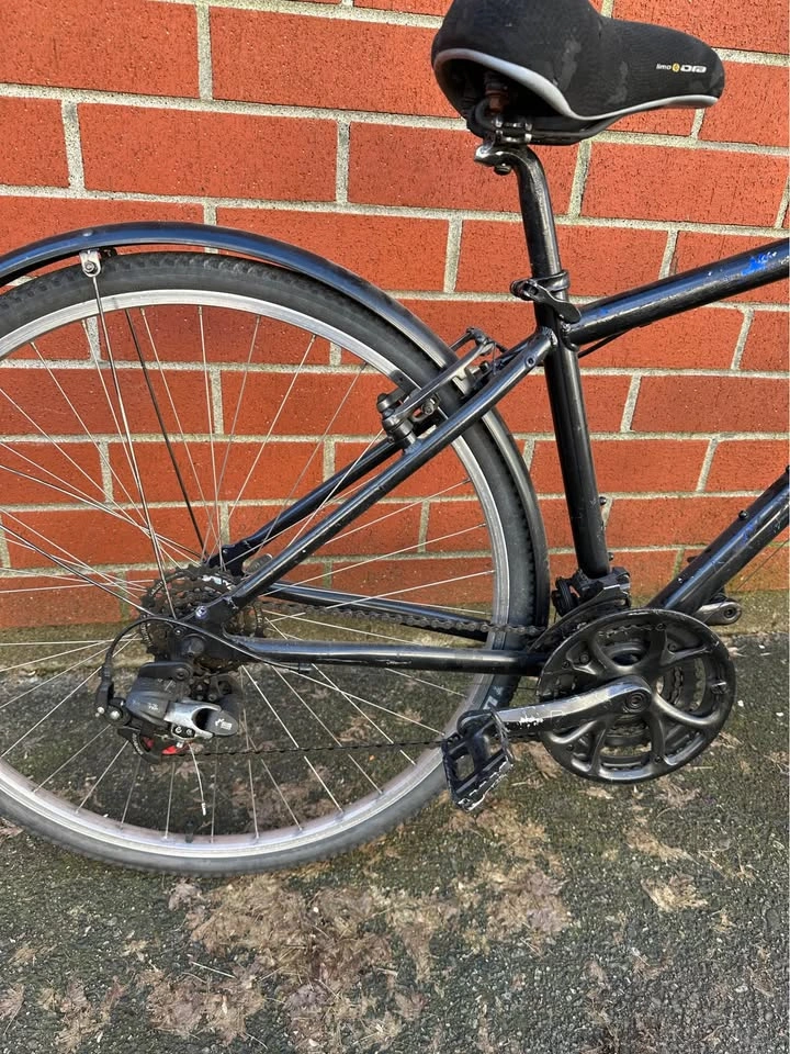 Jamis Black Hybrid Bike - photo 4