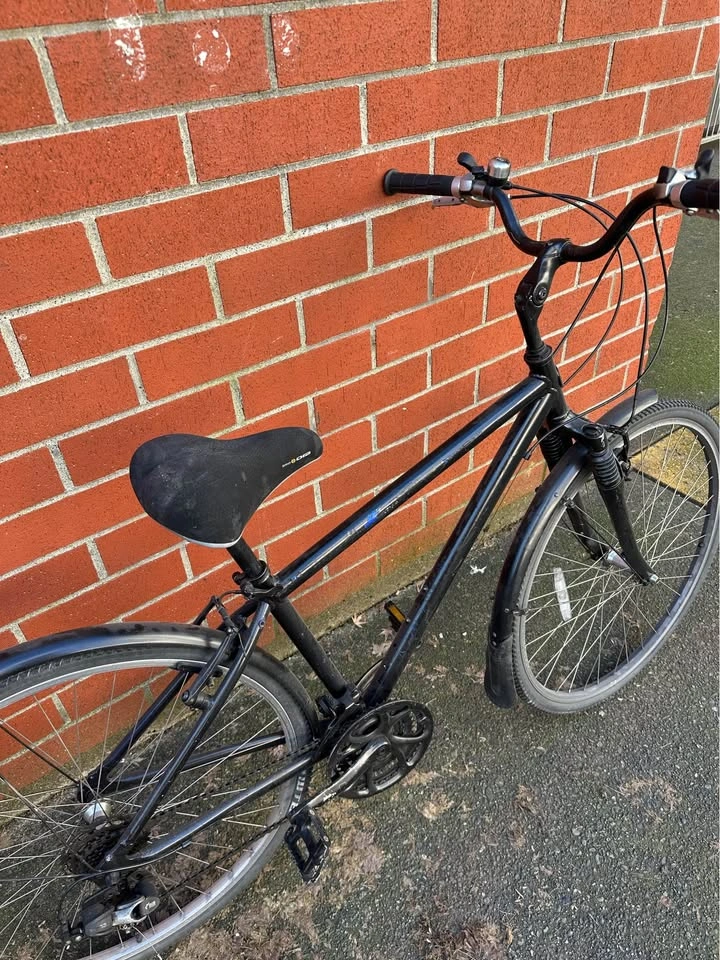 Jamis Black Hybrid Bike - photo 5