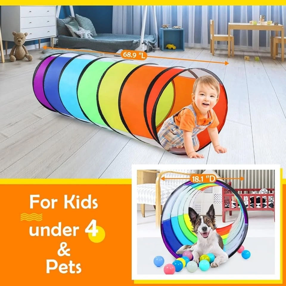 NEW 2-in-1 Pet Training Tunnel & Tent - photo 4