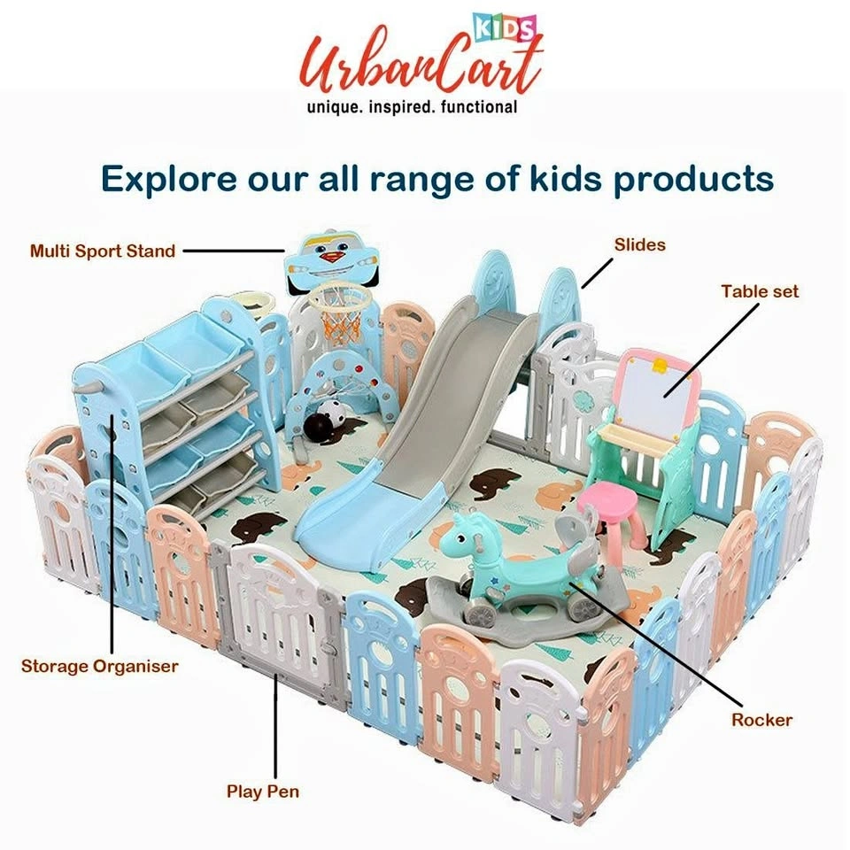 NEW Kids Play Equipment & Furniture - Playpens, Slides, Organize