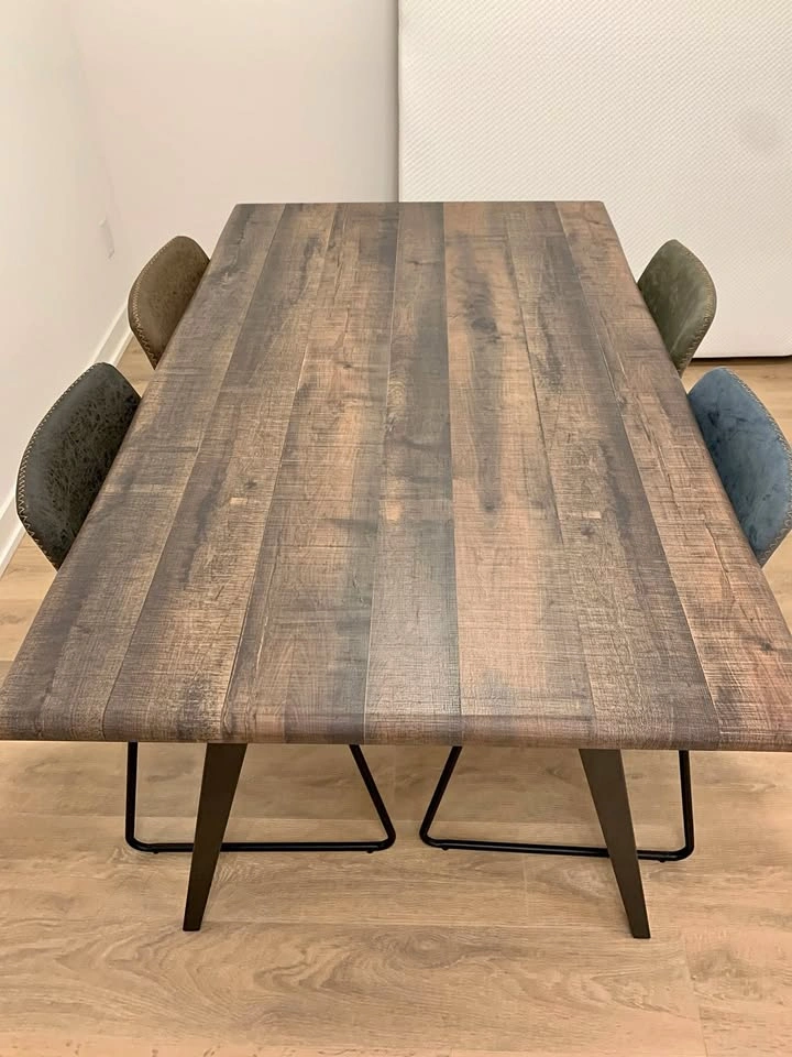 (Moving Sale) Amos Dining Set - 1 Table & 4 Chairs