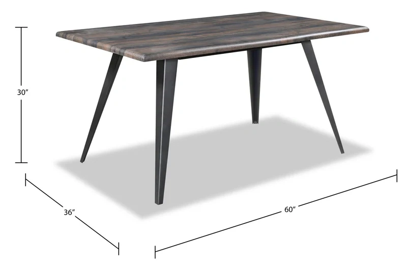 (Moving Sale) Amos Dining Set - 1 Table & 4 Chairs - photo 4