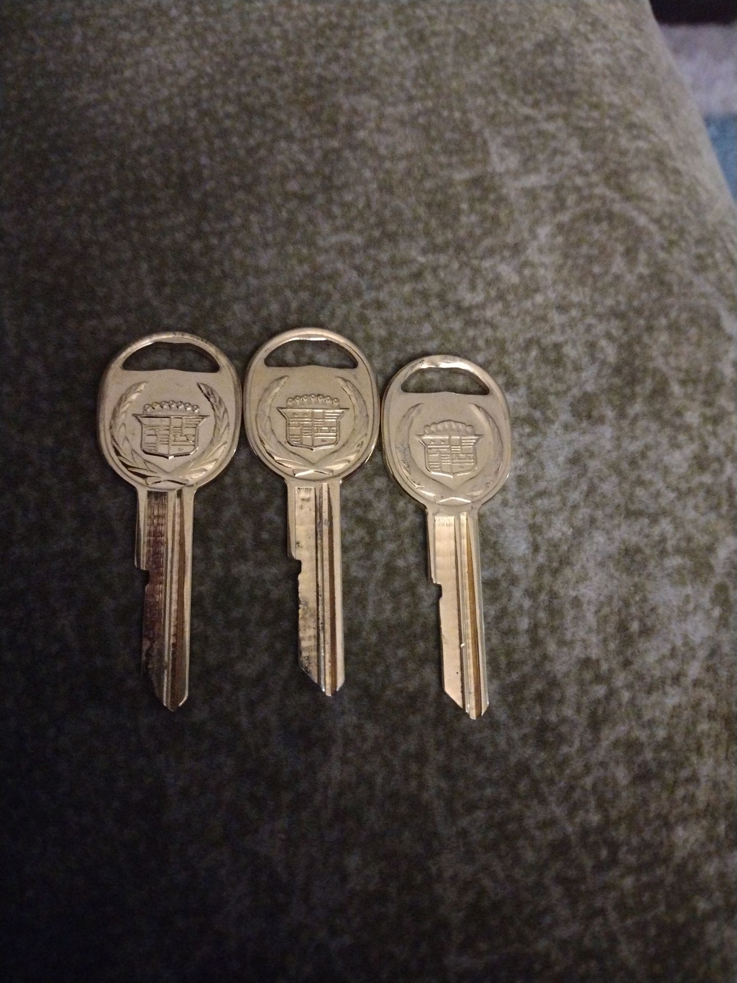 Blank Gold Cadillac Keys - photo 2