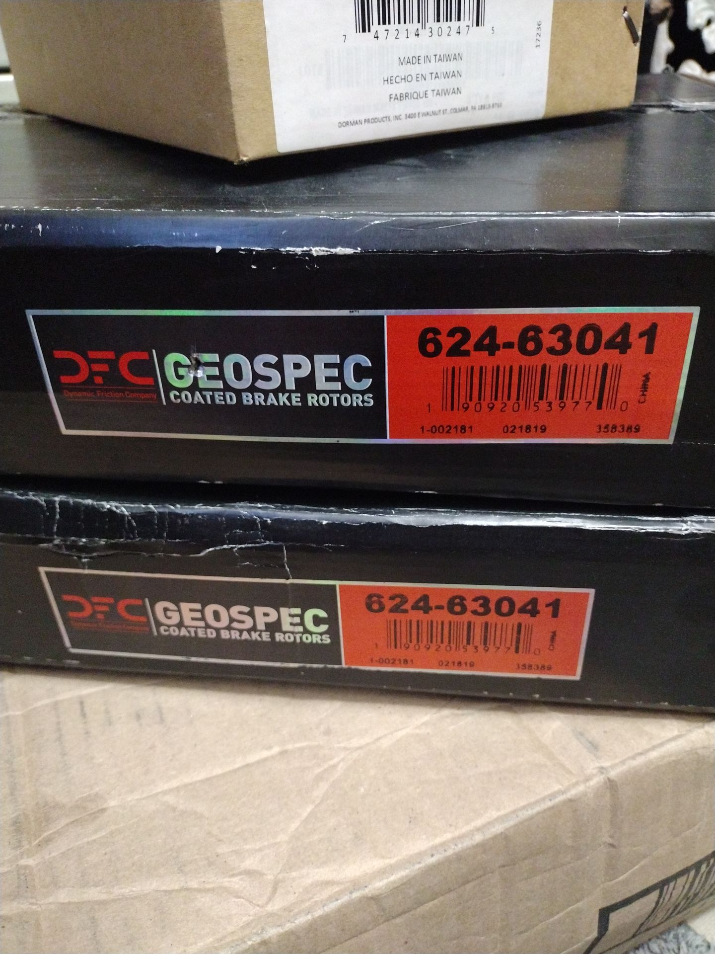 2001 Brake Rotors