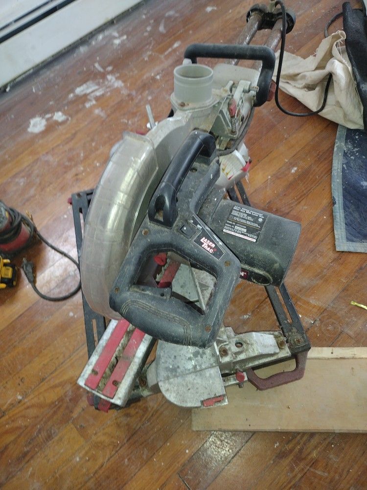 Laser Guided Miter Saw