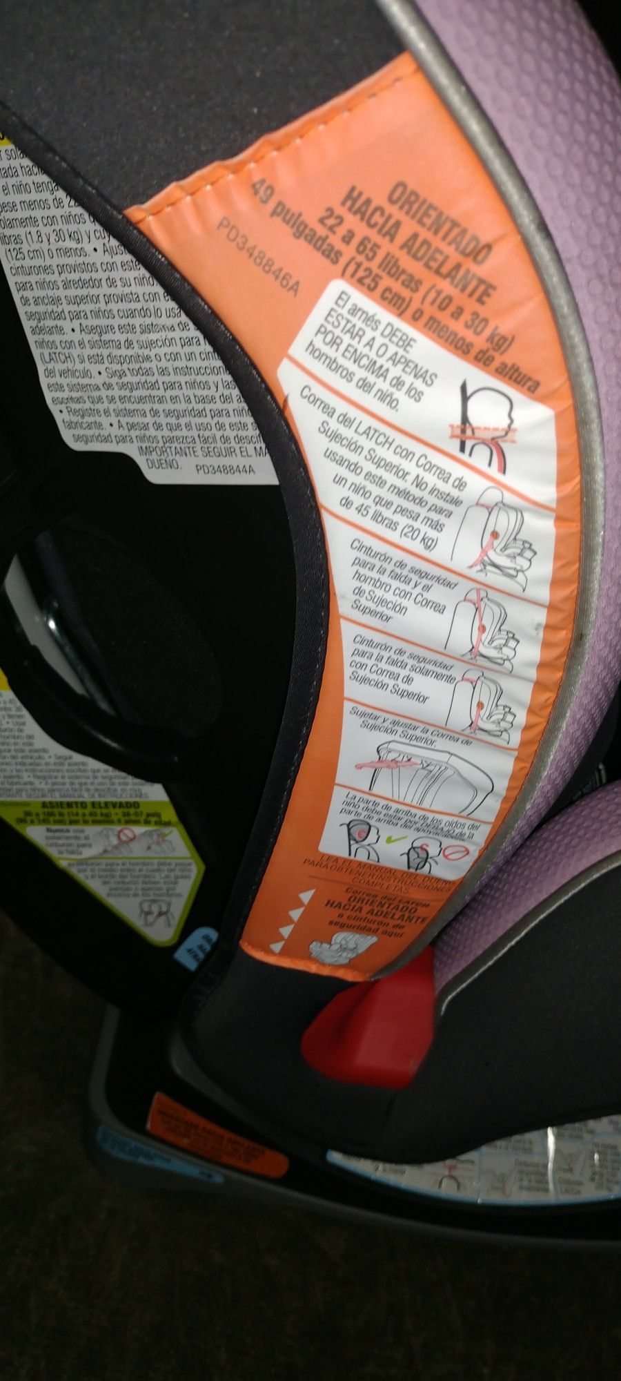 Graco 10 Positions Extend2fit Baby/Toddler Car Seat - photo 4
