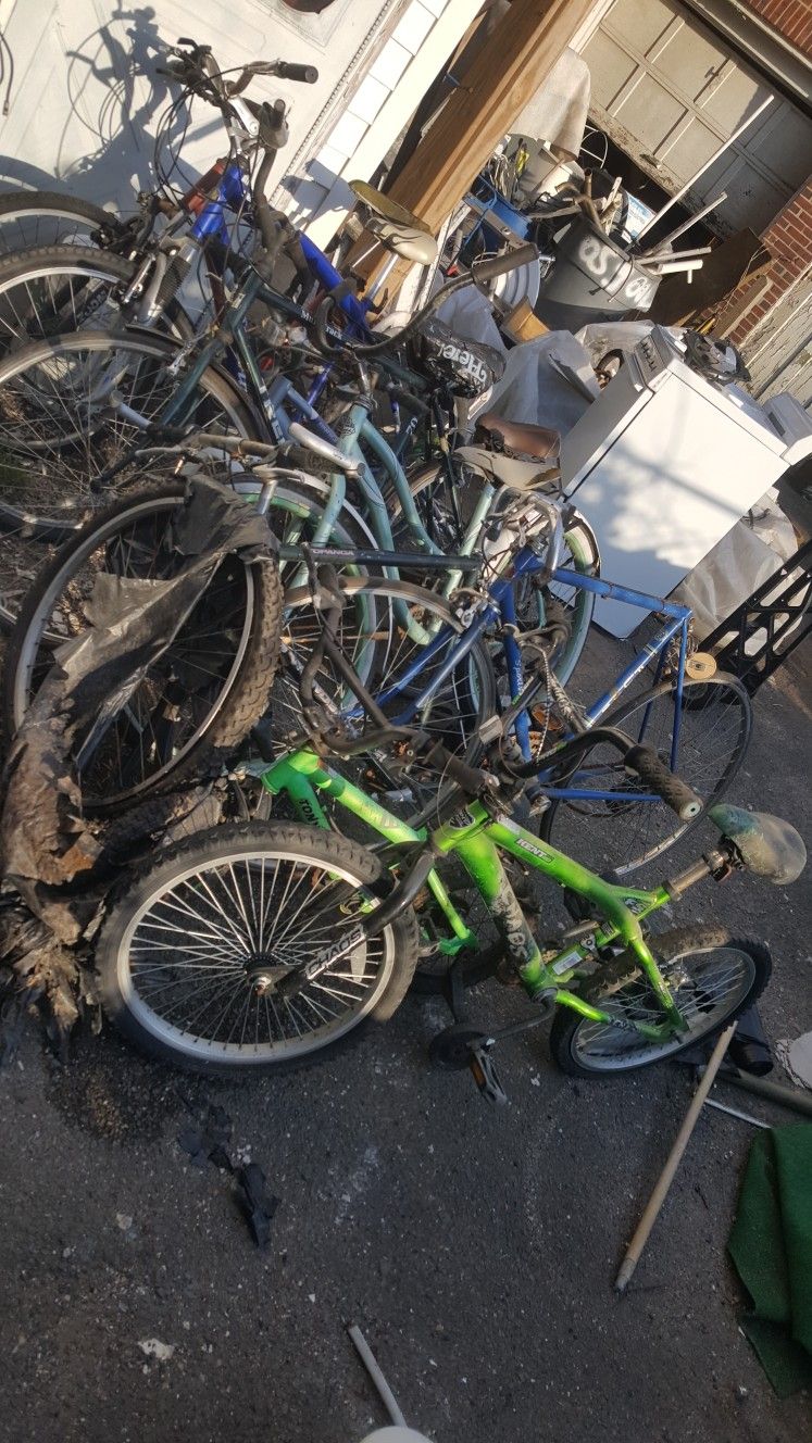 Bikes Needing Repair
