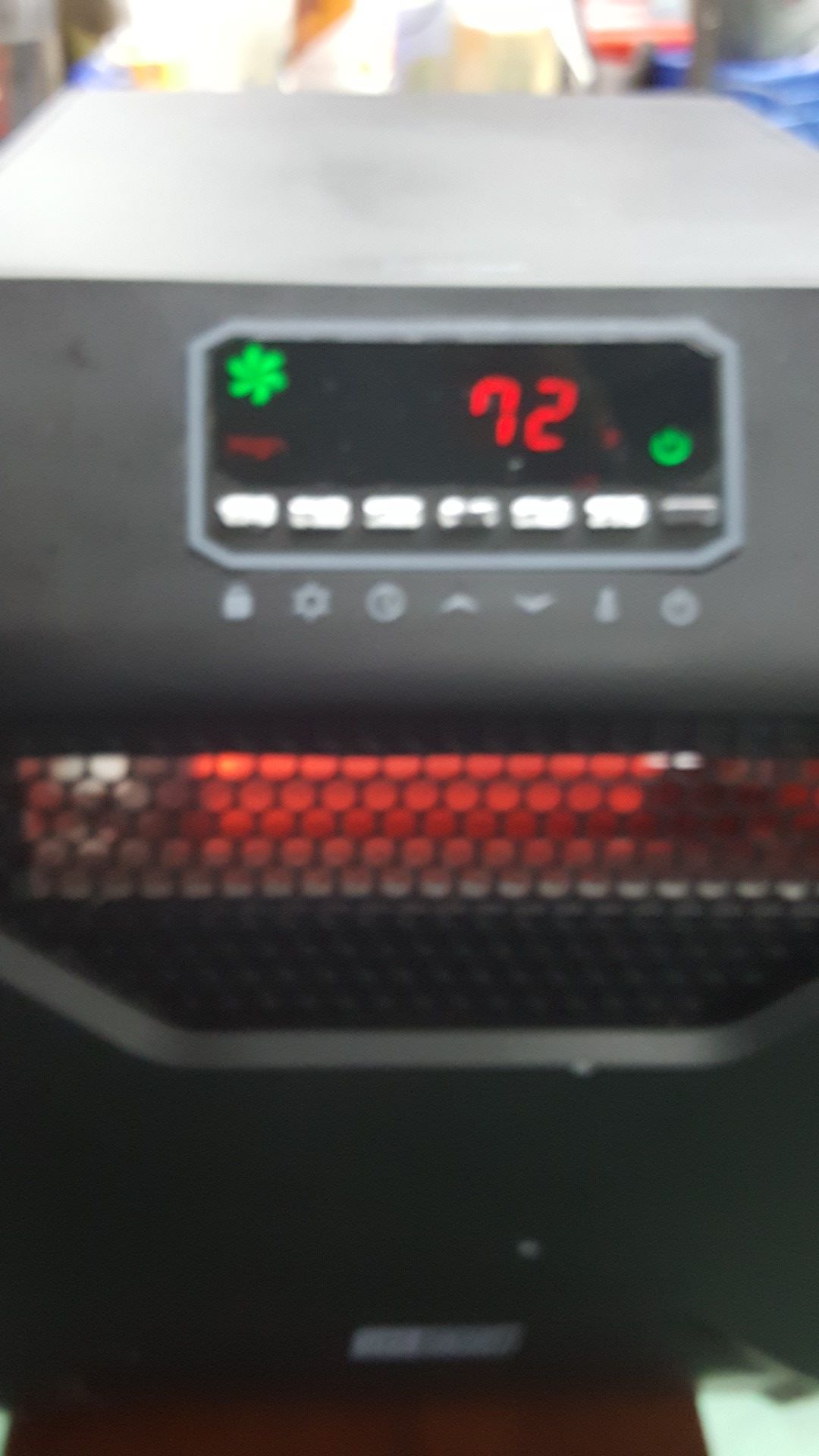 Intertek Infrared Space Heater with Fan - photo 3