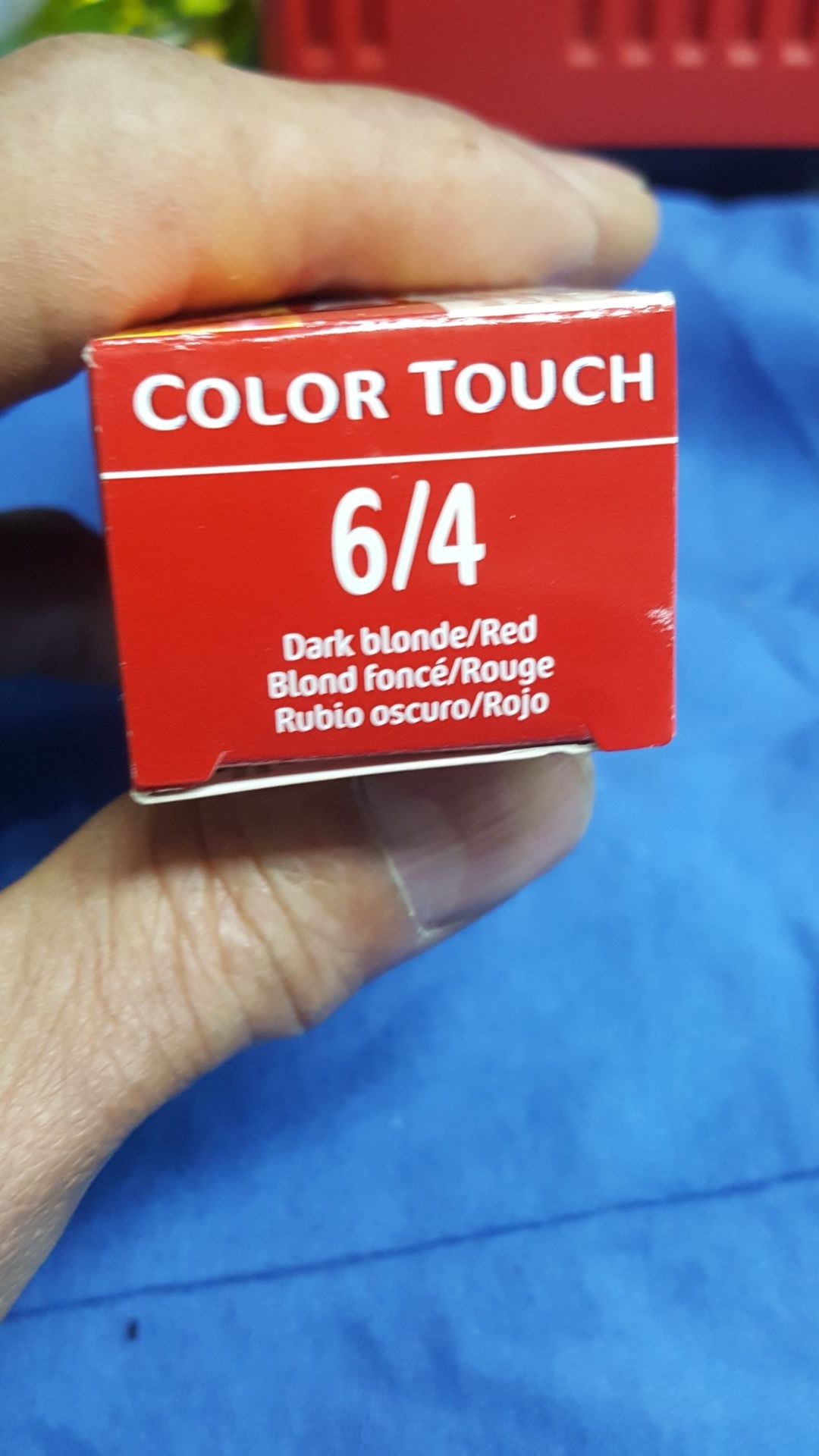 Dark blond color touch by wwlla