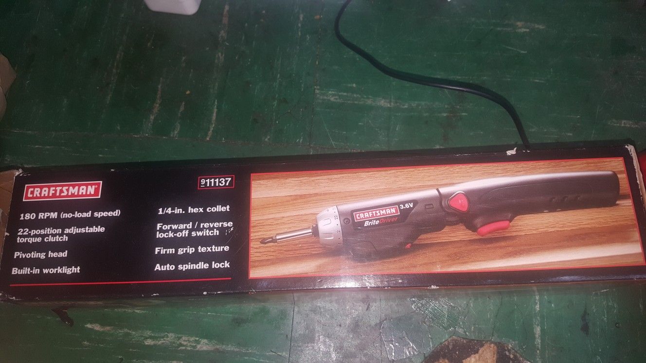 Dual position screwdriver