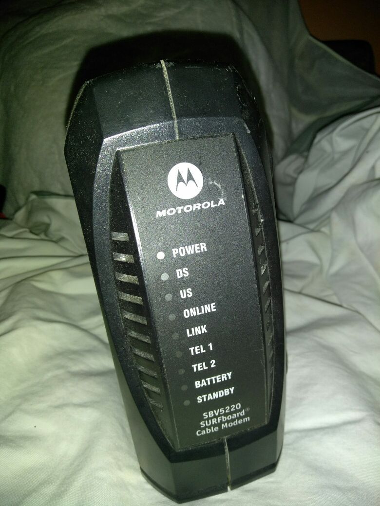 Motorola Cable Modem SBV5220