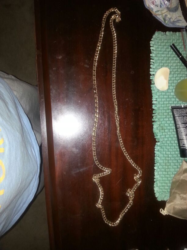 Gold plated chain