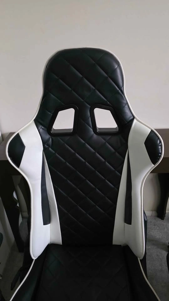 White and Black Gaming Chair / Desk Chair - photo 4