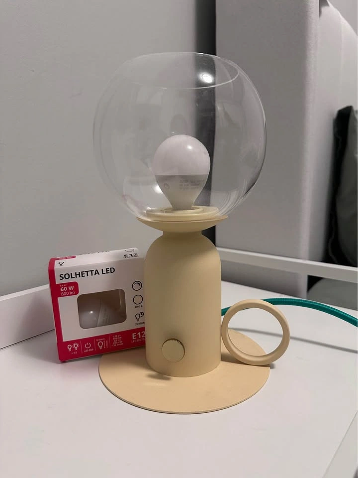 Moving Out Sale – Ikea Table Lamp (with Extra Light Bulb) - photo 2