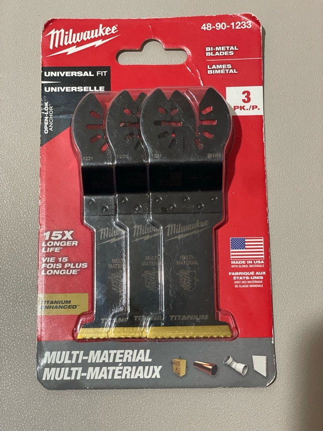 Bi-Metal Blades BNIB