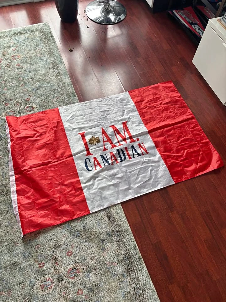 I Am Canadian Flag