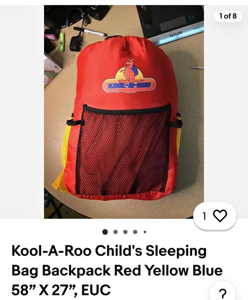 Kool a Roo child sleeping bags (2 available)