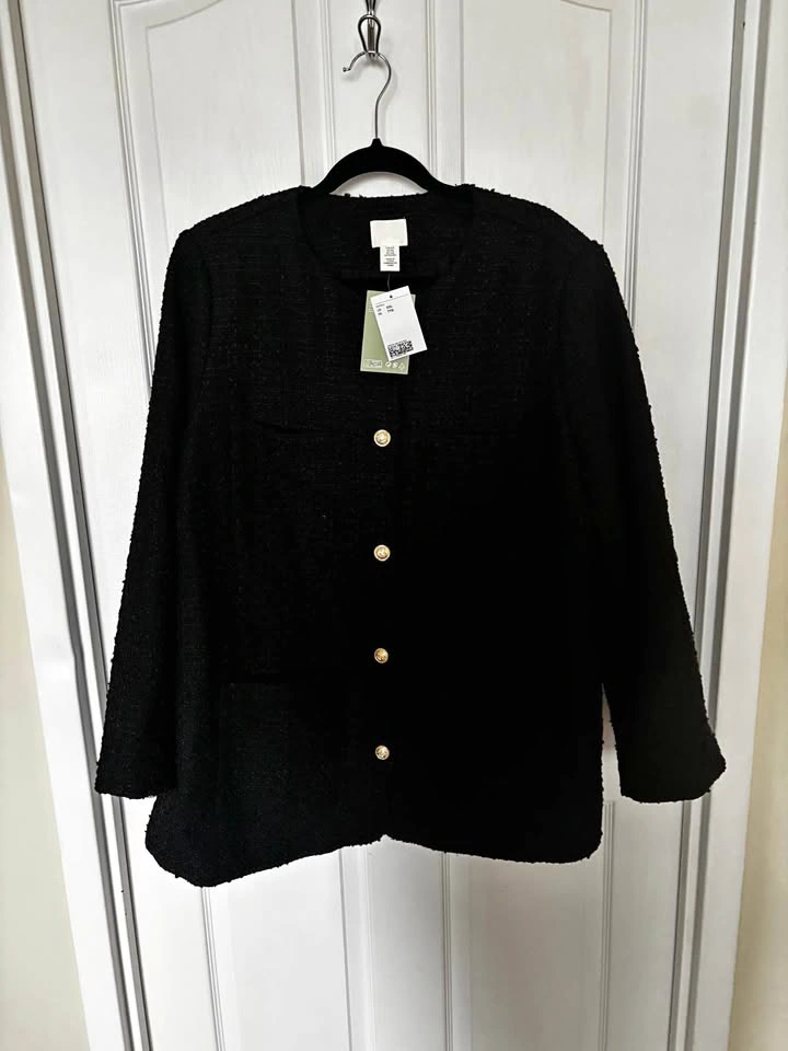 Long Boucle Blazer