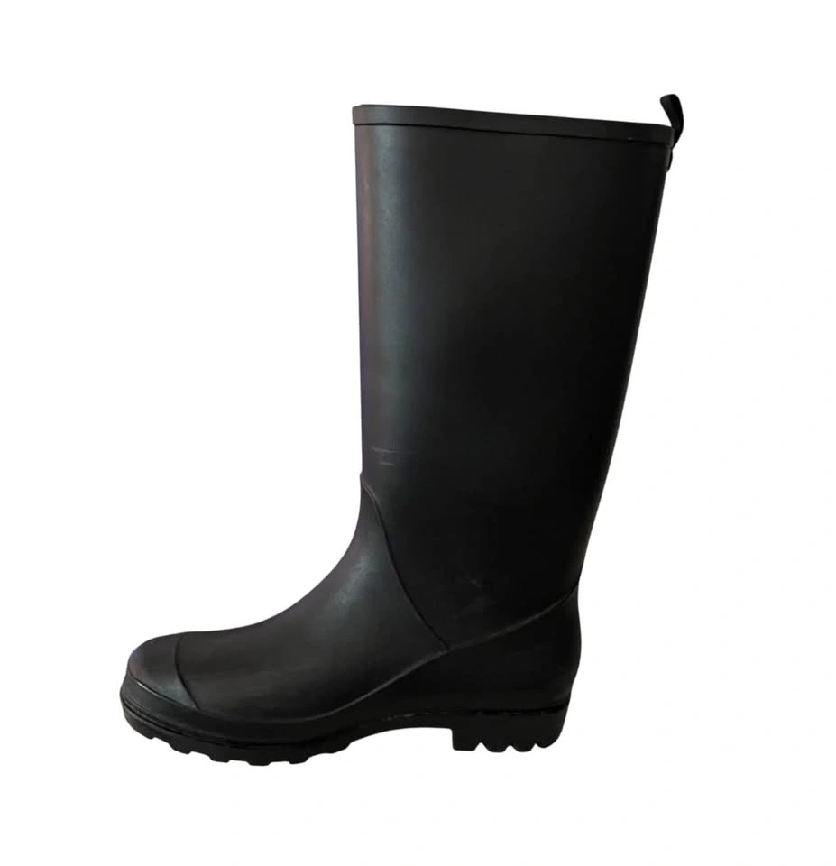 Black Tall Rain Boots Girls Size 6 Youth - photo 3