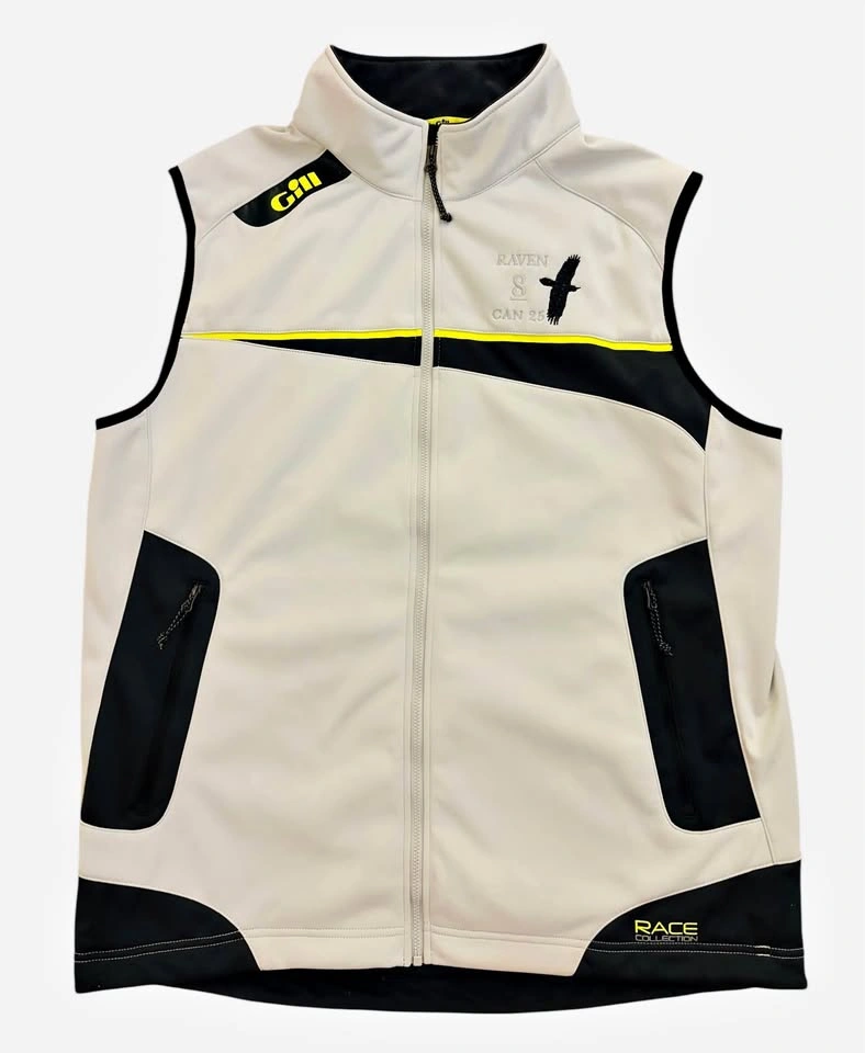 Gill Men's XL Race Collection Vest Lightweight Softshell Black Y - photo 2
