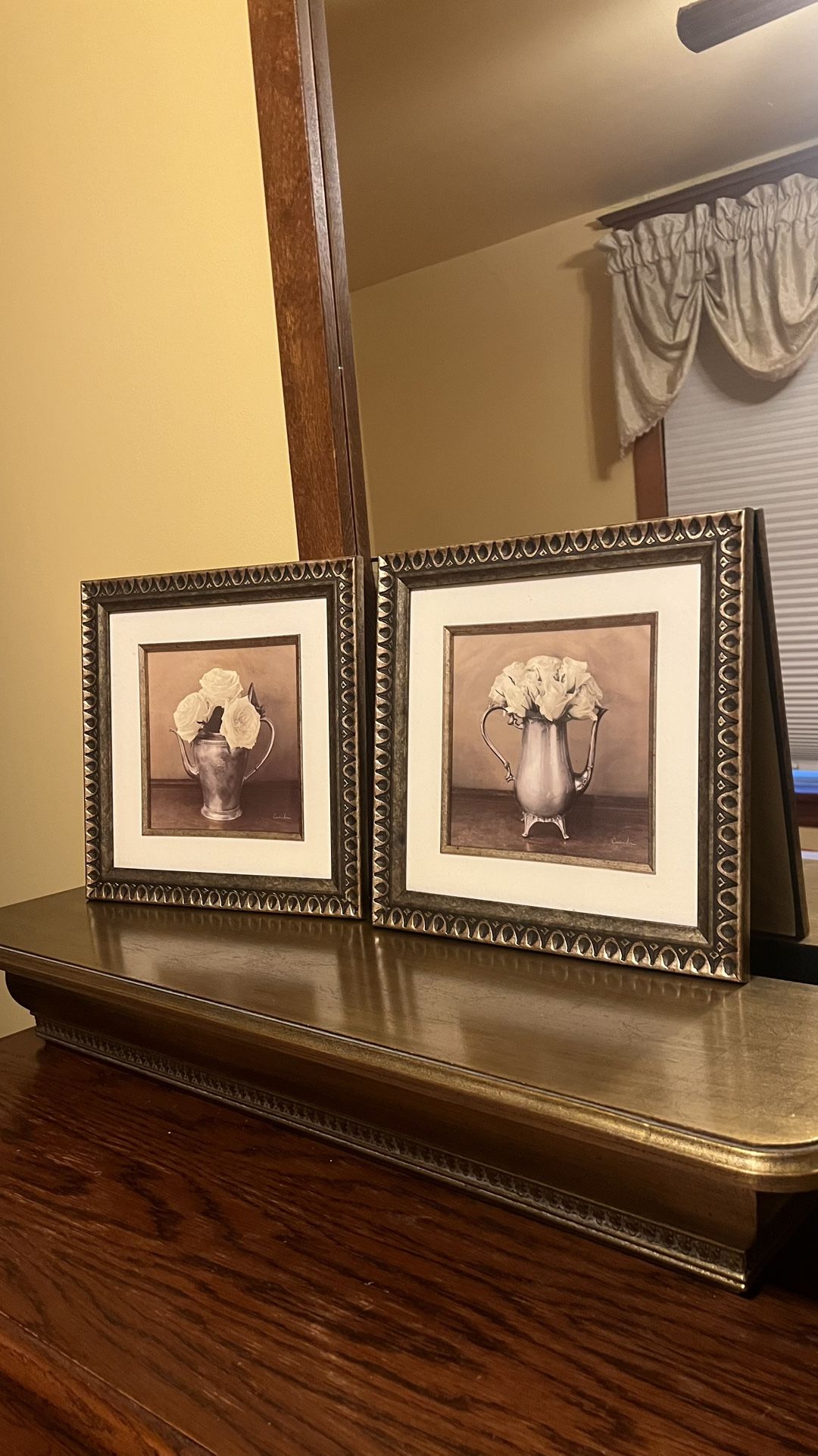12x12 Wood and Glass Frames