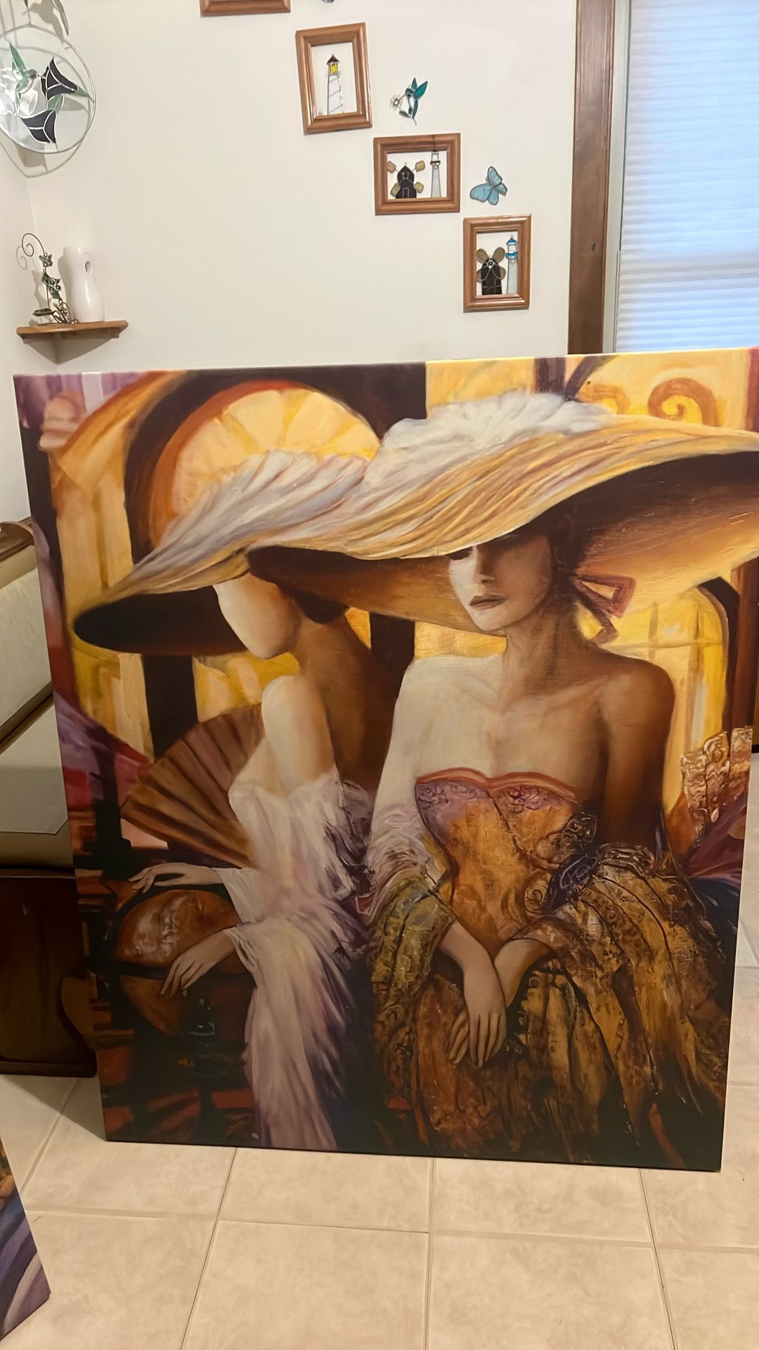 Beautiful Decorative Paintings, Fede, 40" W x 48" H - photo 2