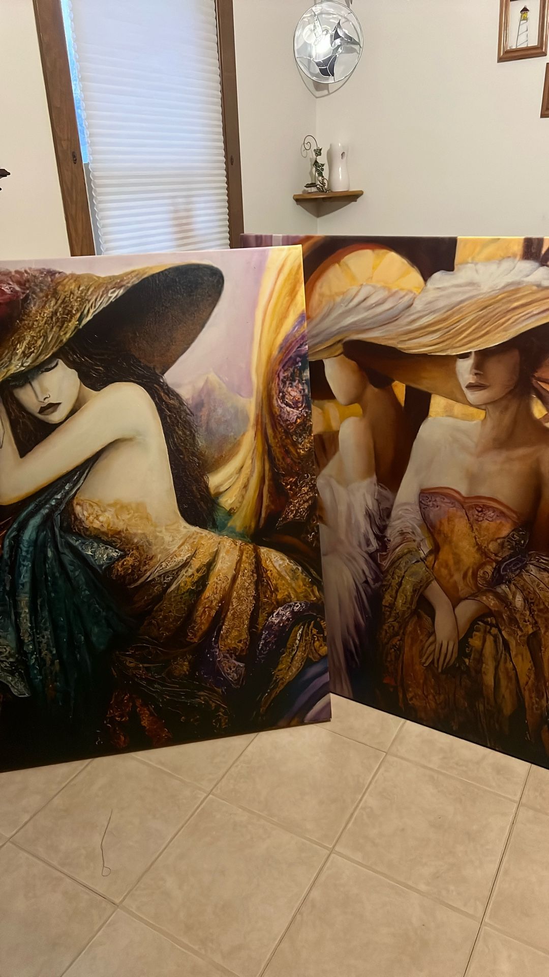 Beautiful Decorative Paintings, Fede, 40" W x 48" H - photo 4