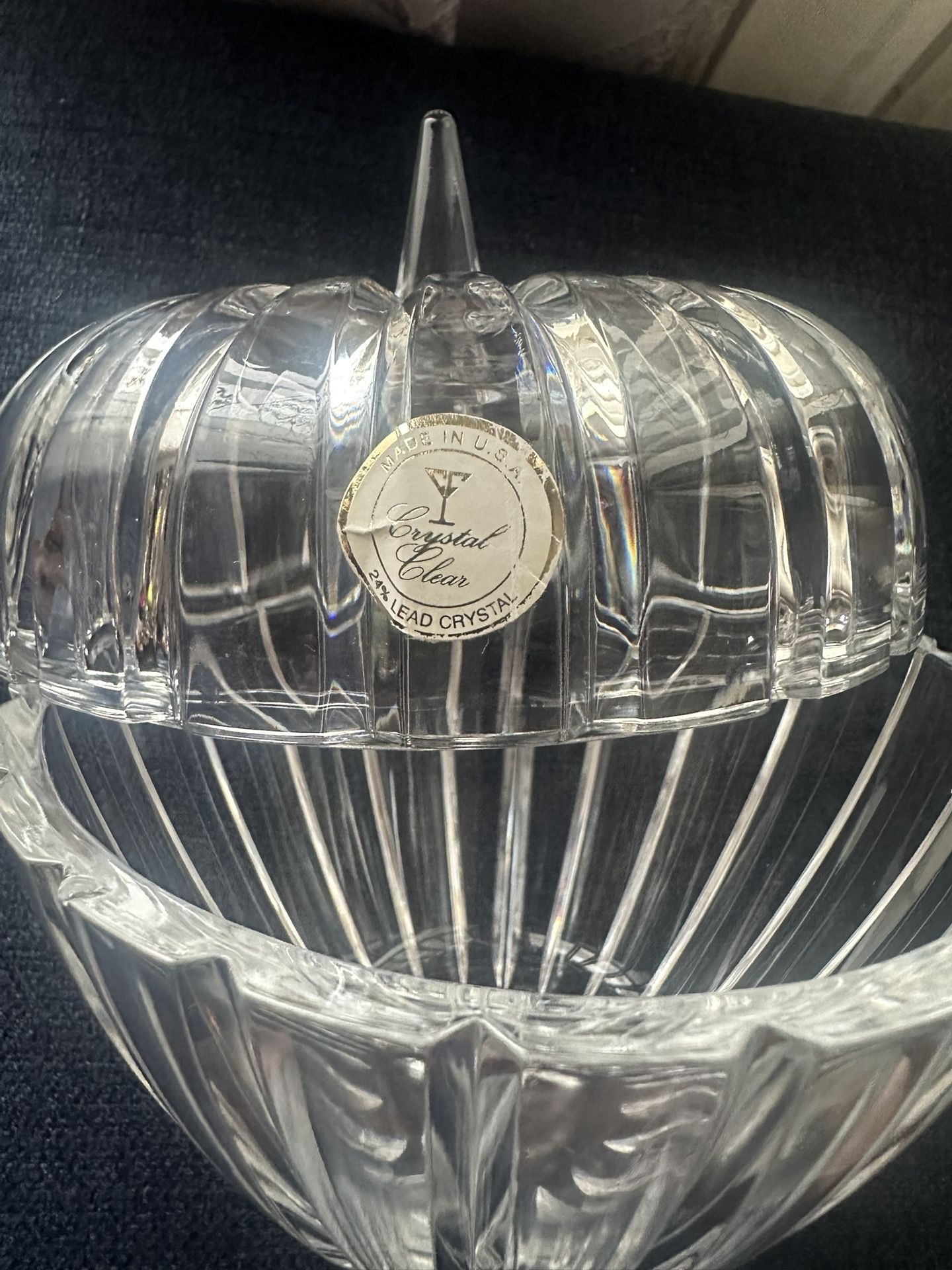Vintage Amber Glass Ashtray - photo 3