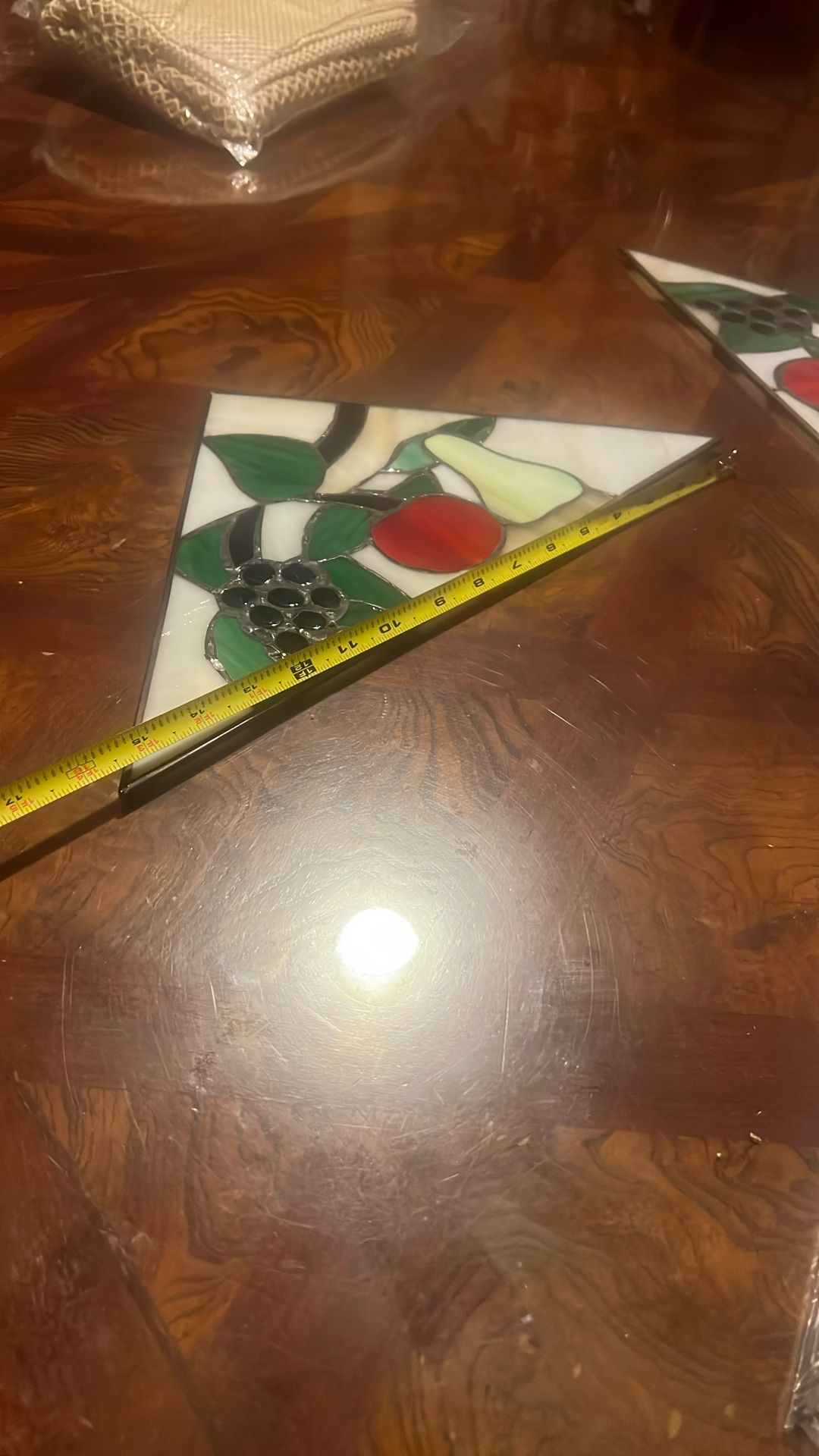 4 New Fruit Stained Glass Windows for Kitchen - photo 3