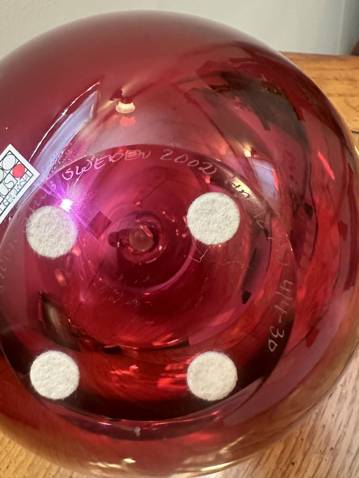 Blown Glass Apple - photo 2