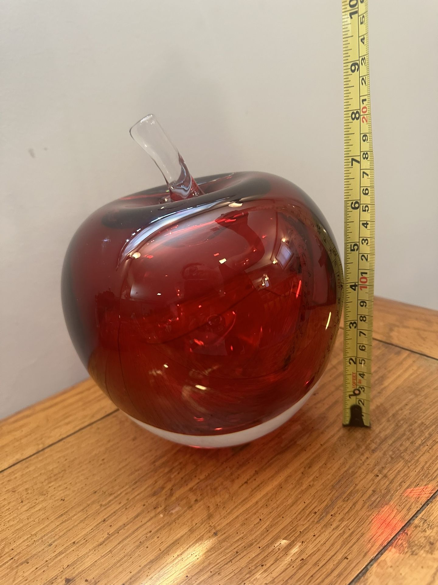 Blown Glass Apple - photo 4