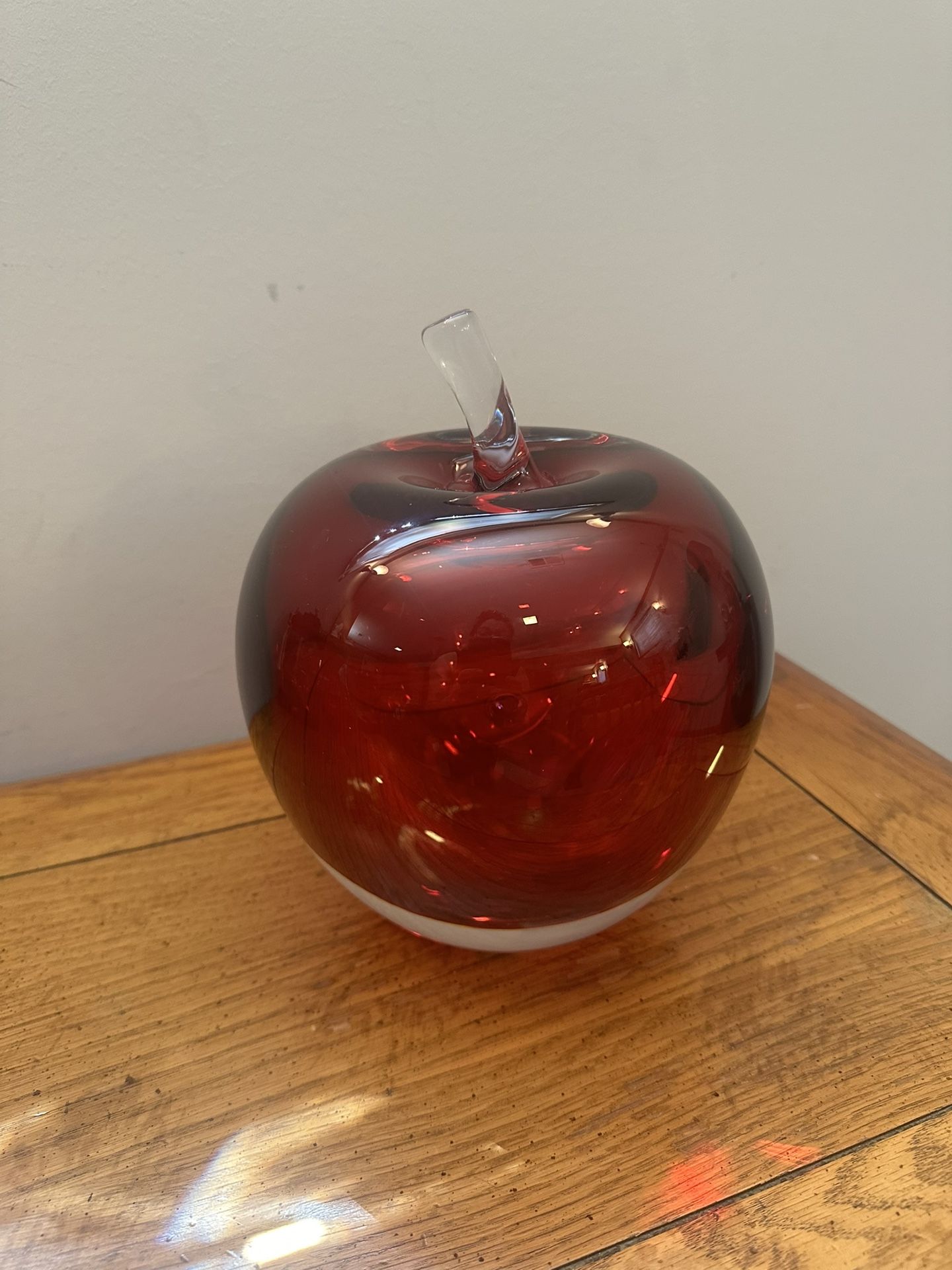 Blown Glass Apple - photo 5