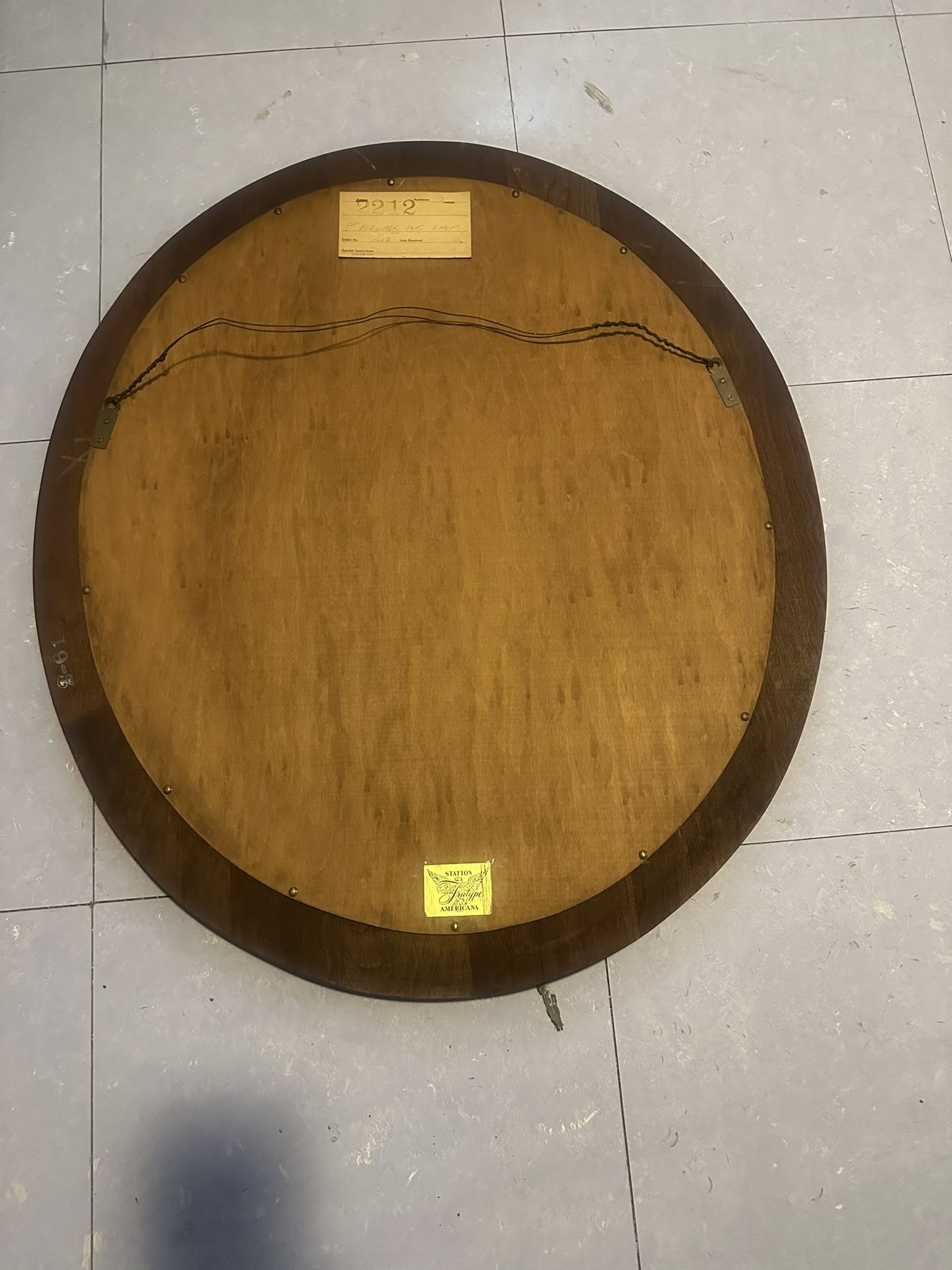 Mirror with wooden frame - photo 5