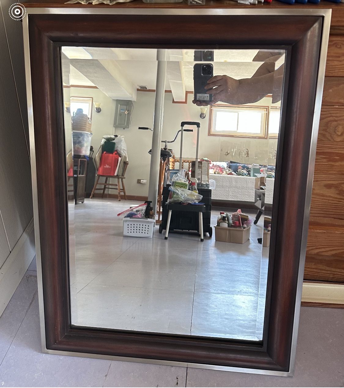 Solid Wood Mirror