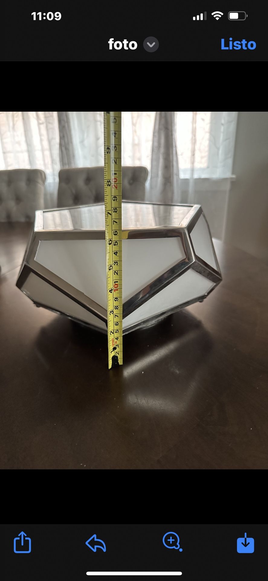 glass lamp - photo 2