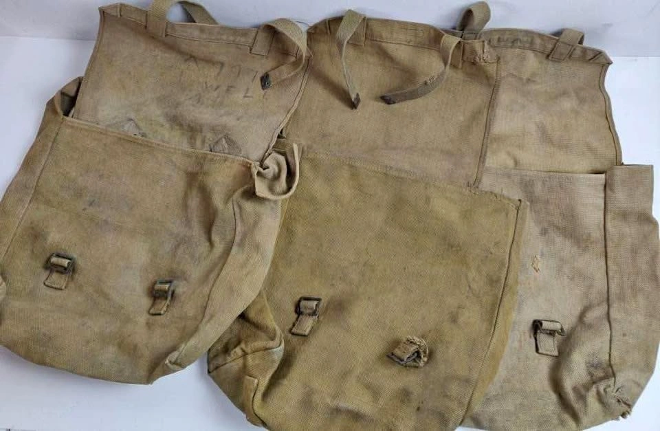 WWII 1943 Canadian Army Haversacks (3)