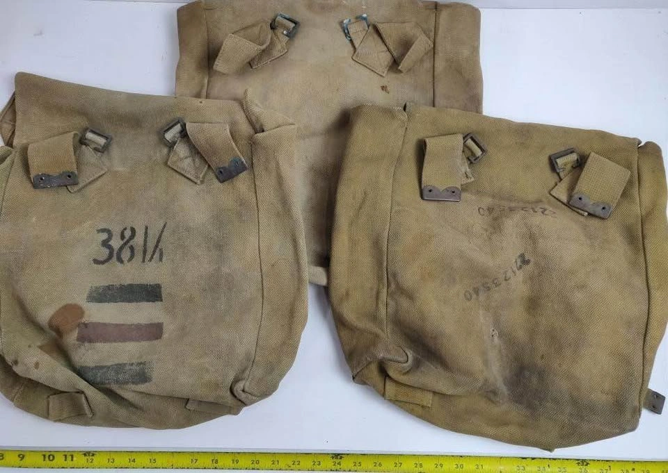 WWII 1943 Canadian Army Haversacks (3) - photo 4