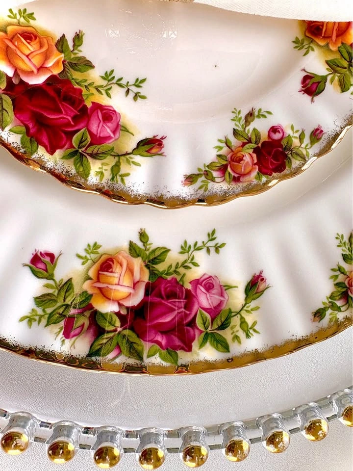 Royal Albert Old Country Roses Dinner Plates - 18 Available - photo 2
