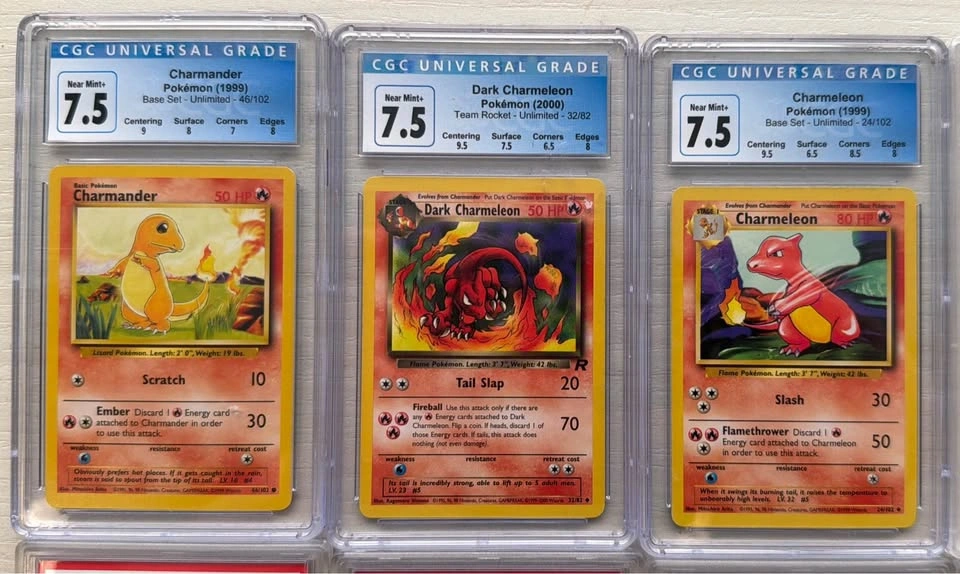 14 PSA/CGC Vintage Pokémon Slabs - Charizard, Shadowless, Holos - photo 2