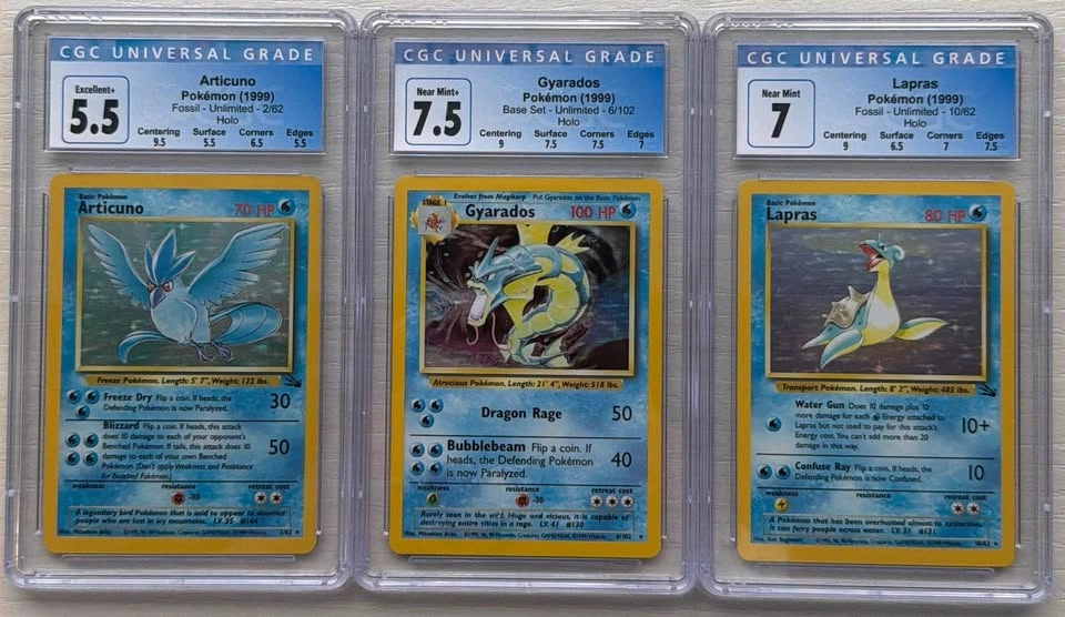 14 PSA/CGC Vintage Pokémon Slabs - Charizard, Shadowless, Holos - photo 3