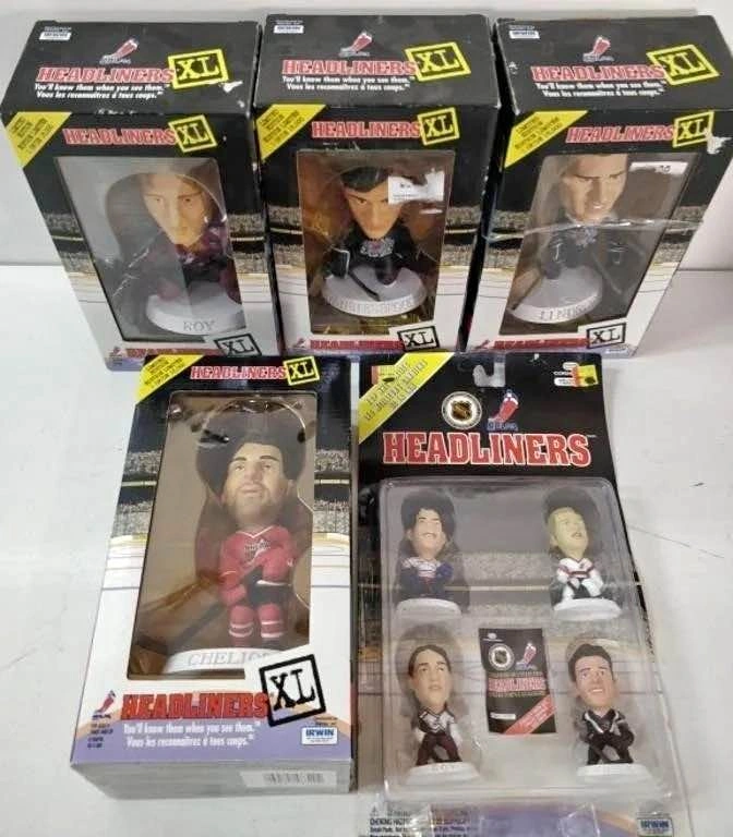 1998 NHL Headliners XL Lot - Roy, Lindros, Chelios - Sealed