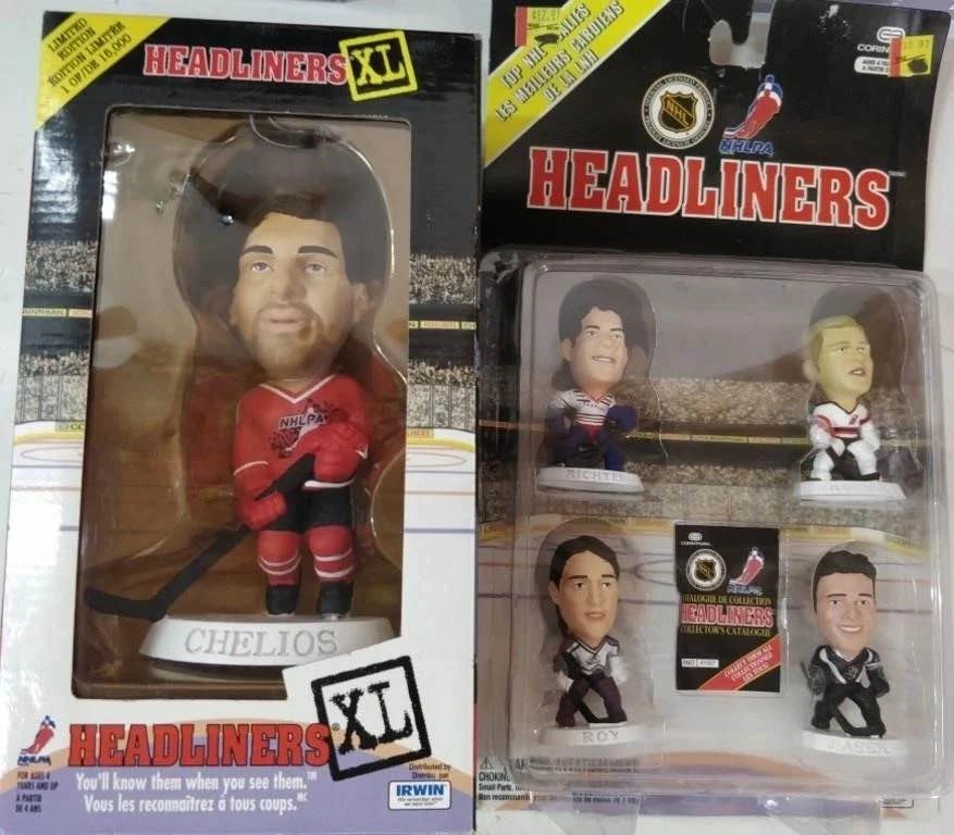 1998 NHL Headliners XL Lot - Roy, Lindros, Chelios - Sealed - photo 2