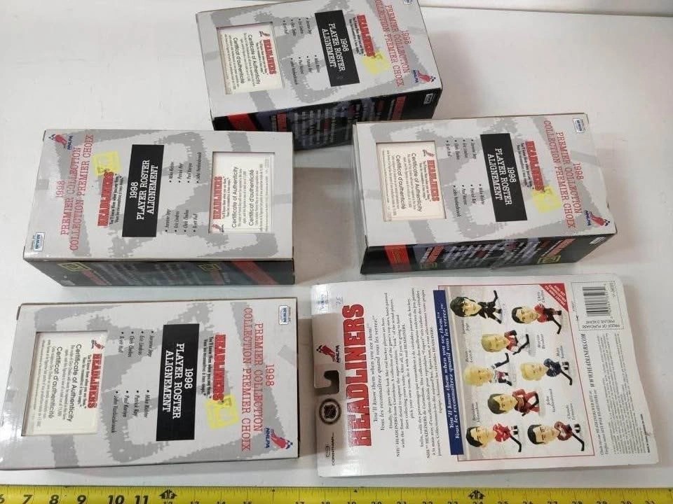 1998 NHL Headliners XL Lot - Roy, Lindros, Chelios - Sealed - photo 4