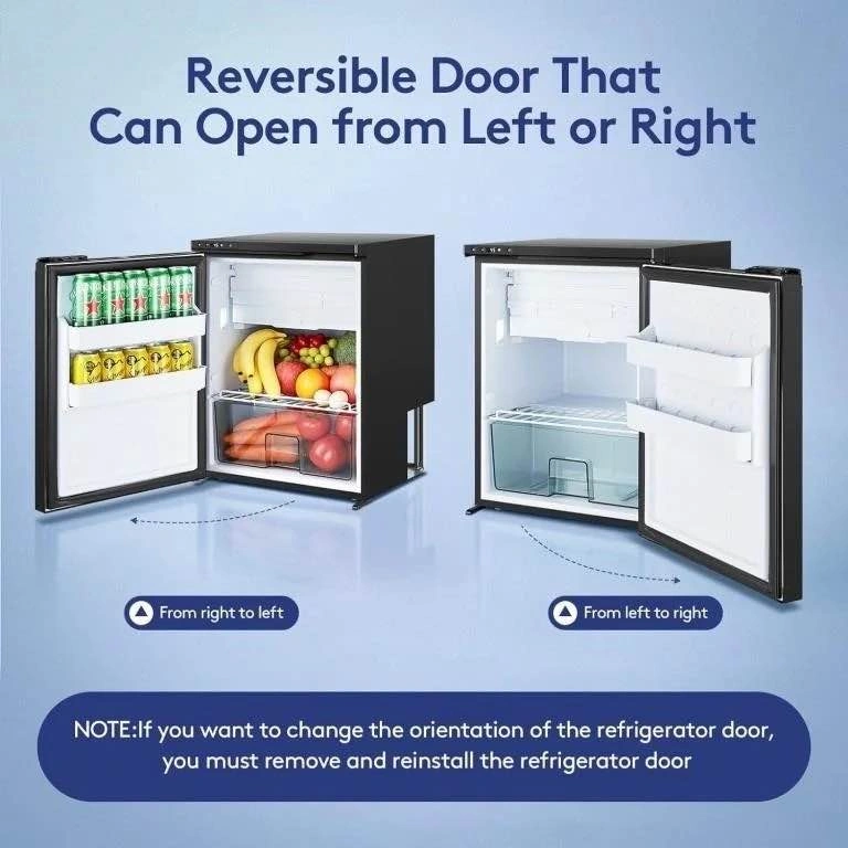 Brand new 65L 12V compressor fridge/freezer — never used, still - photo 3
