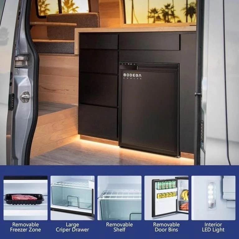 Brand new 65L 12V compressor fridge/freezer — never used, still - photo 4