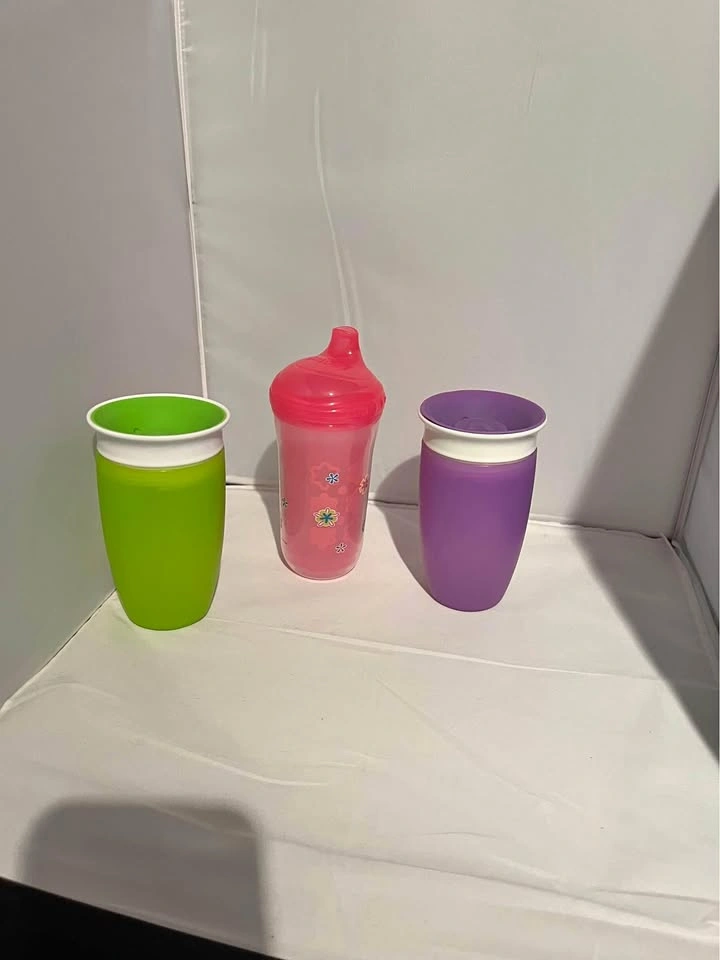 Baby utensils, spoons, forks, sippy cups