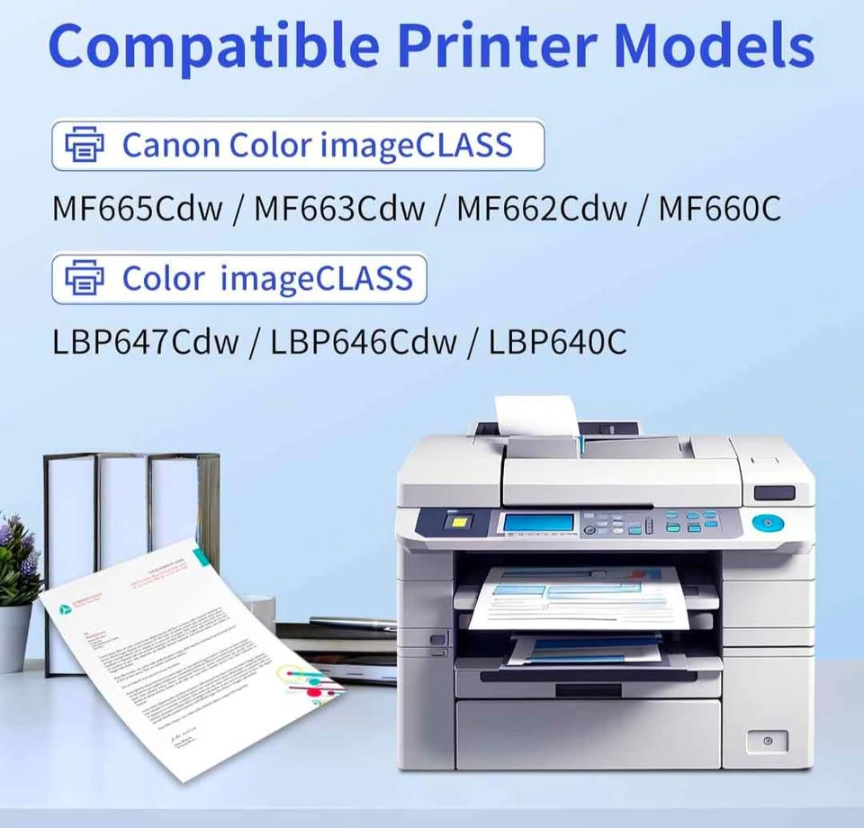 075H 4 Pack Toner for Cannon Laser Printers - New - photo 2
