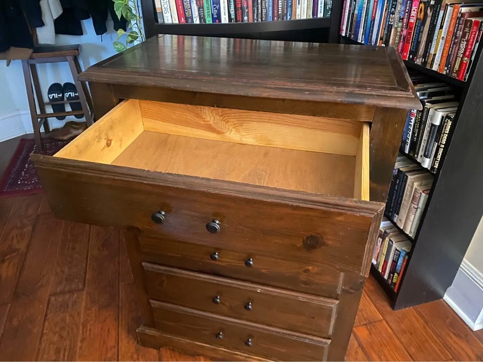 FREE DELIVERY: Pine Dresser $140 (HRM) - photo 3